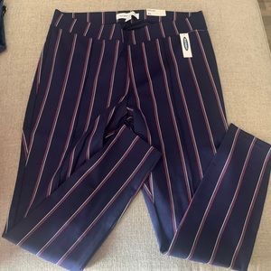 Old Navy Striped “Stevie” Pixie Pant Size XL